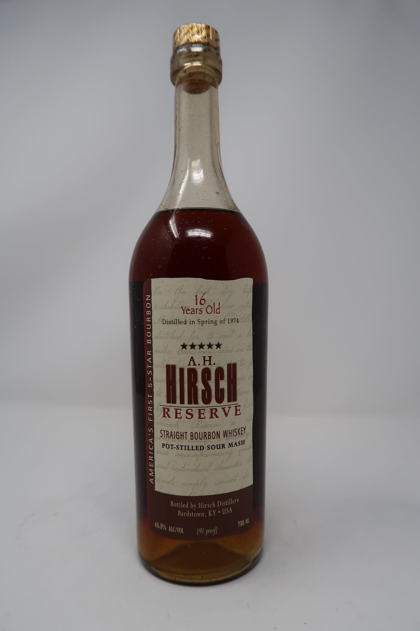 A. H. Hirsch 16 Year Reserve Straight Bourbon Whiskey (750ml)