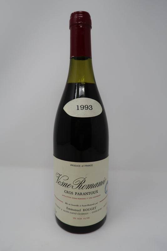 Emmanuel Rouget Vosne Romanee Cros Parantoux 1993