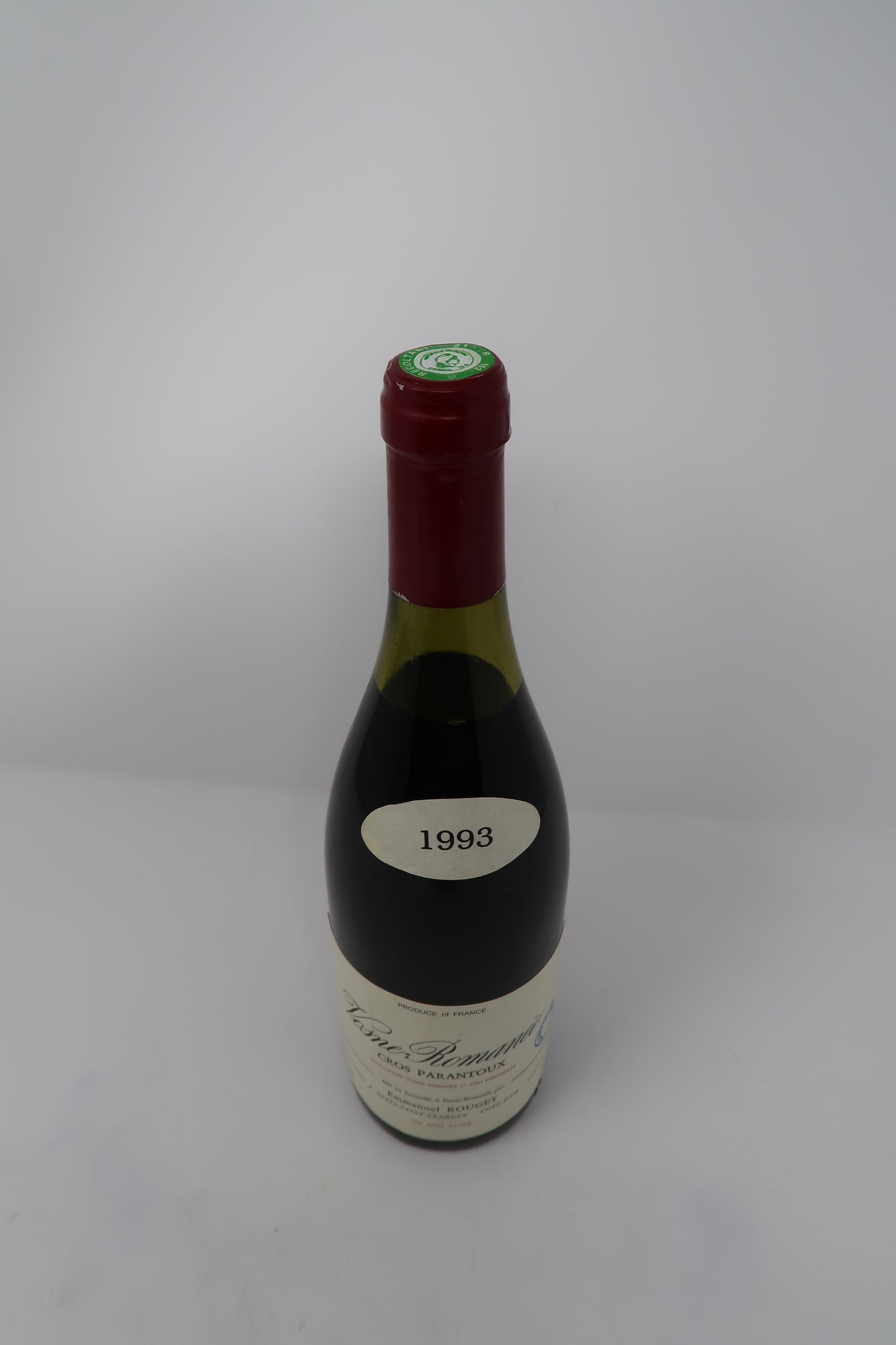 Emmanuel Rouget Vosne Romanee Cros Parantoux 1993