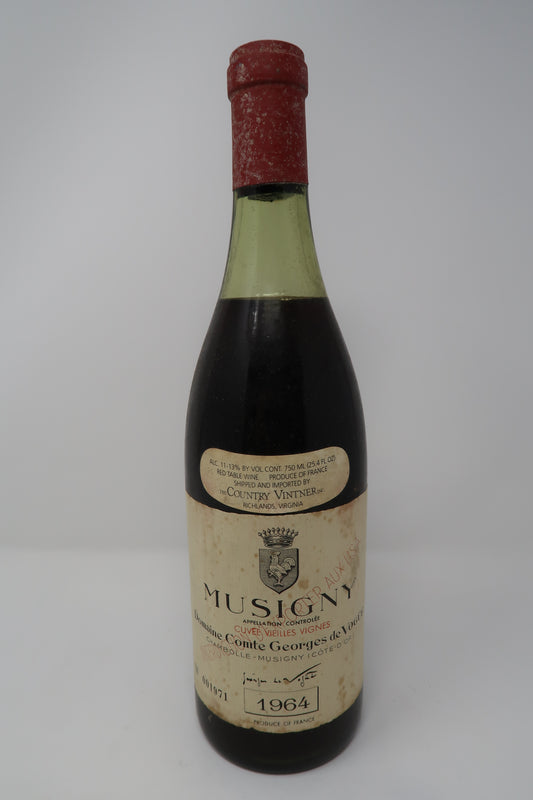 Comte Georges de Vogue Musigny (Cuvee Vieilles Vignes) 1964