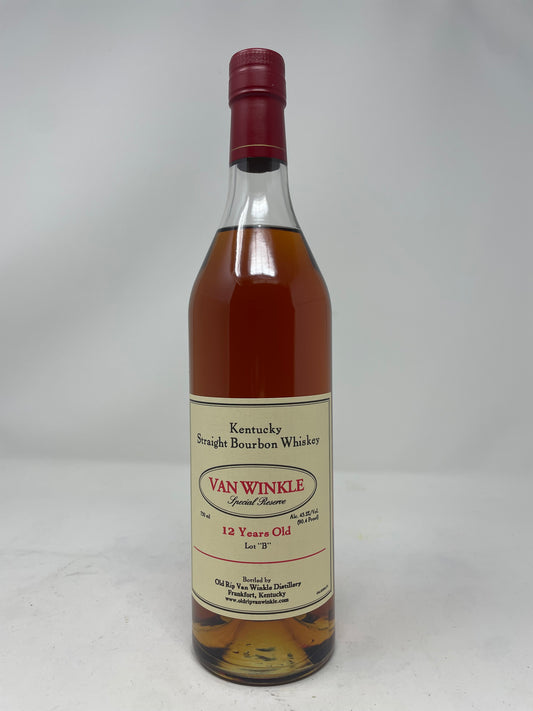 Van Winkle Special Reserve Lot B 12 Year (2016) Kentucky Straight Bourbon Whiskey (750ml)