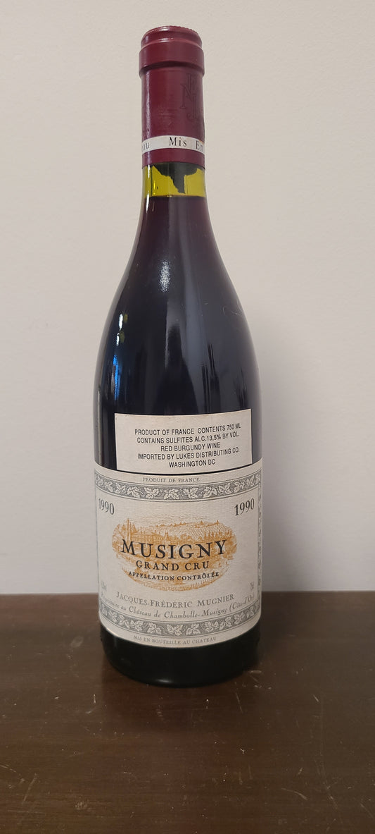 J.F. Mugnier Musigny 1990