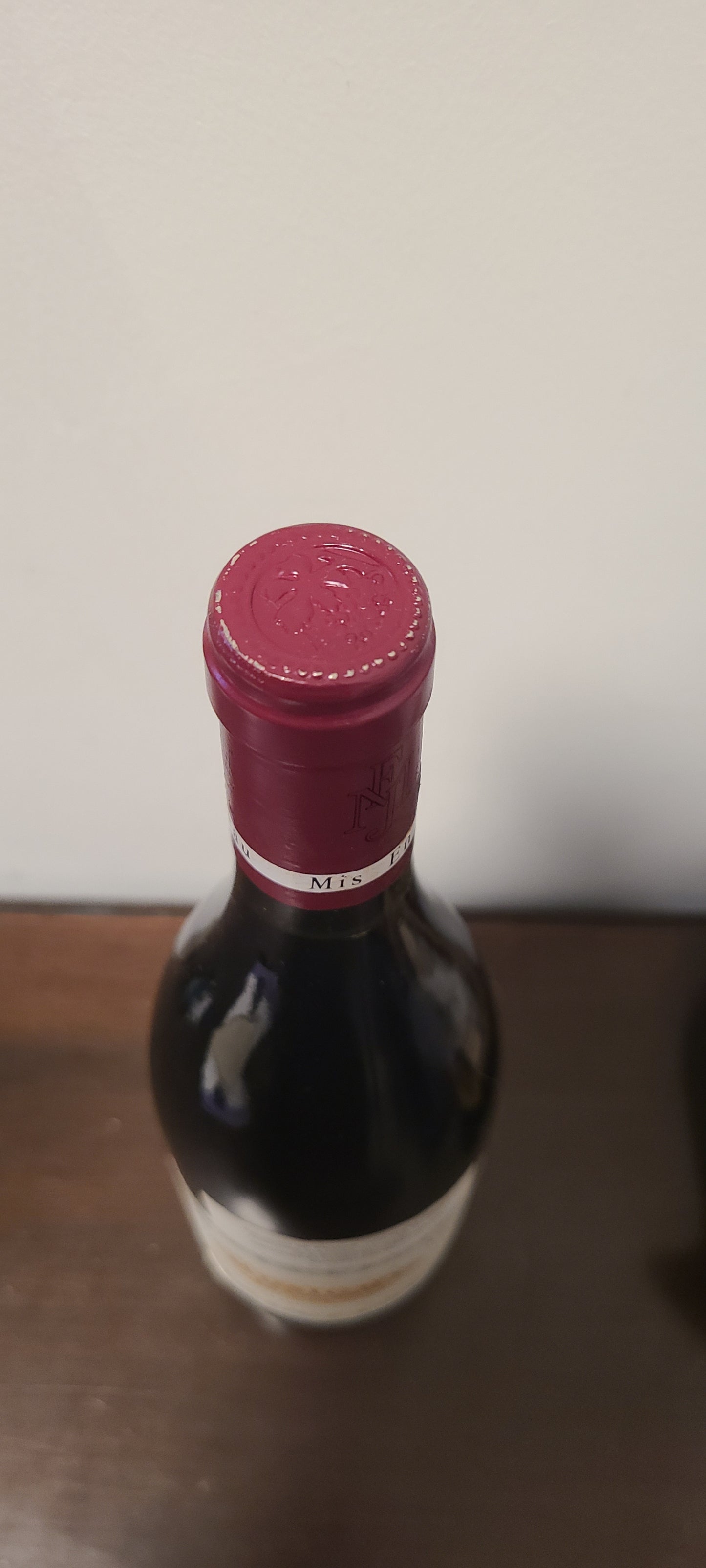 J.F. Mugnier Musigny 1990