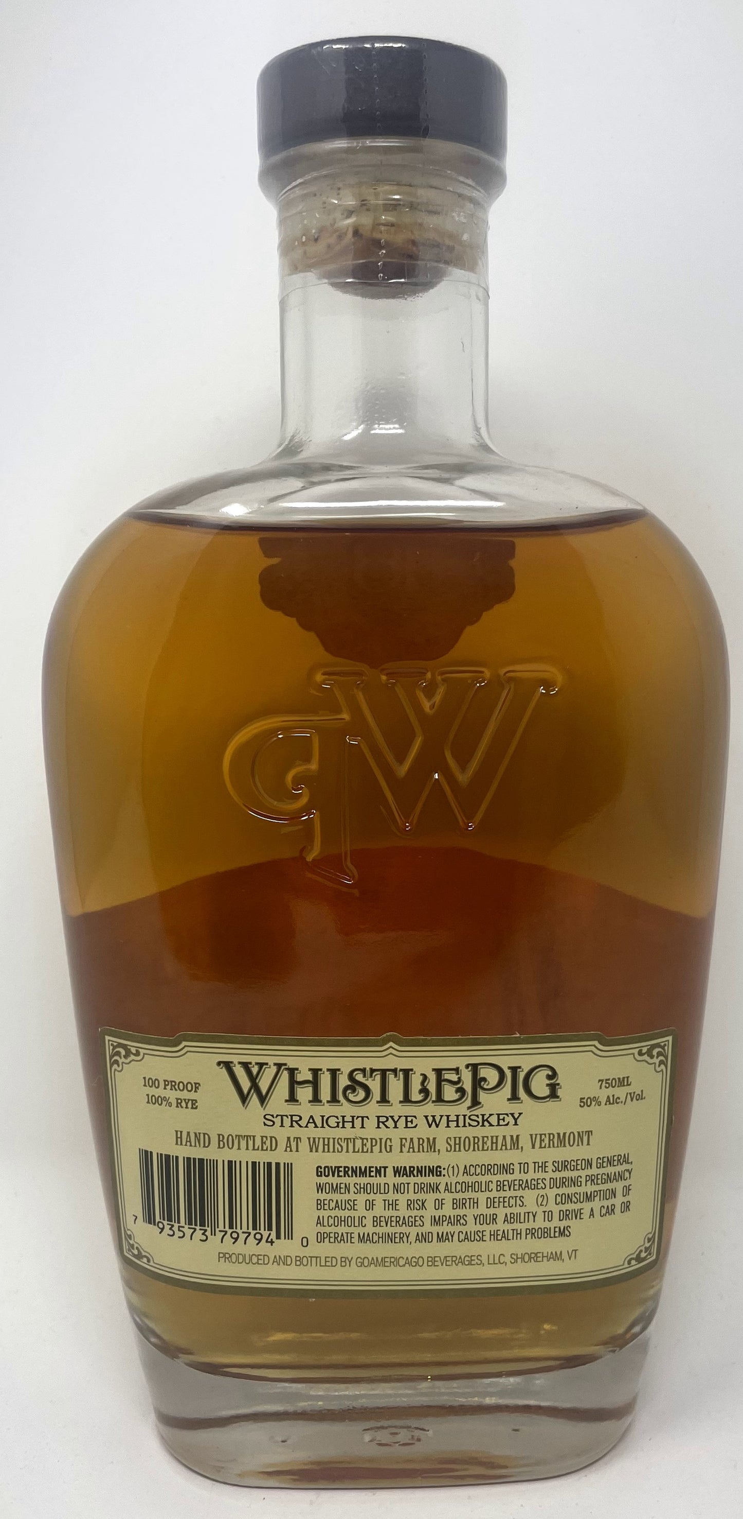 Whistlepig 10 Year Straight Rye Whiskey (750ml)