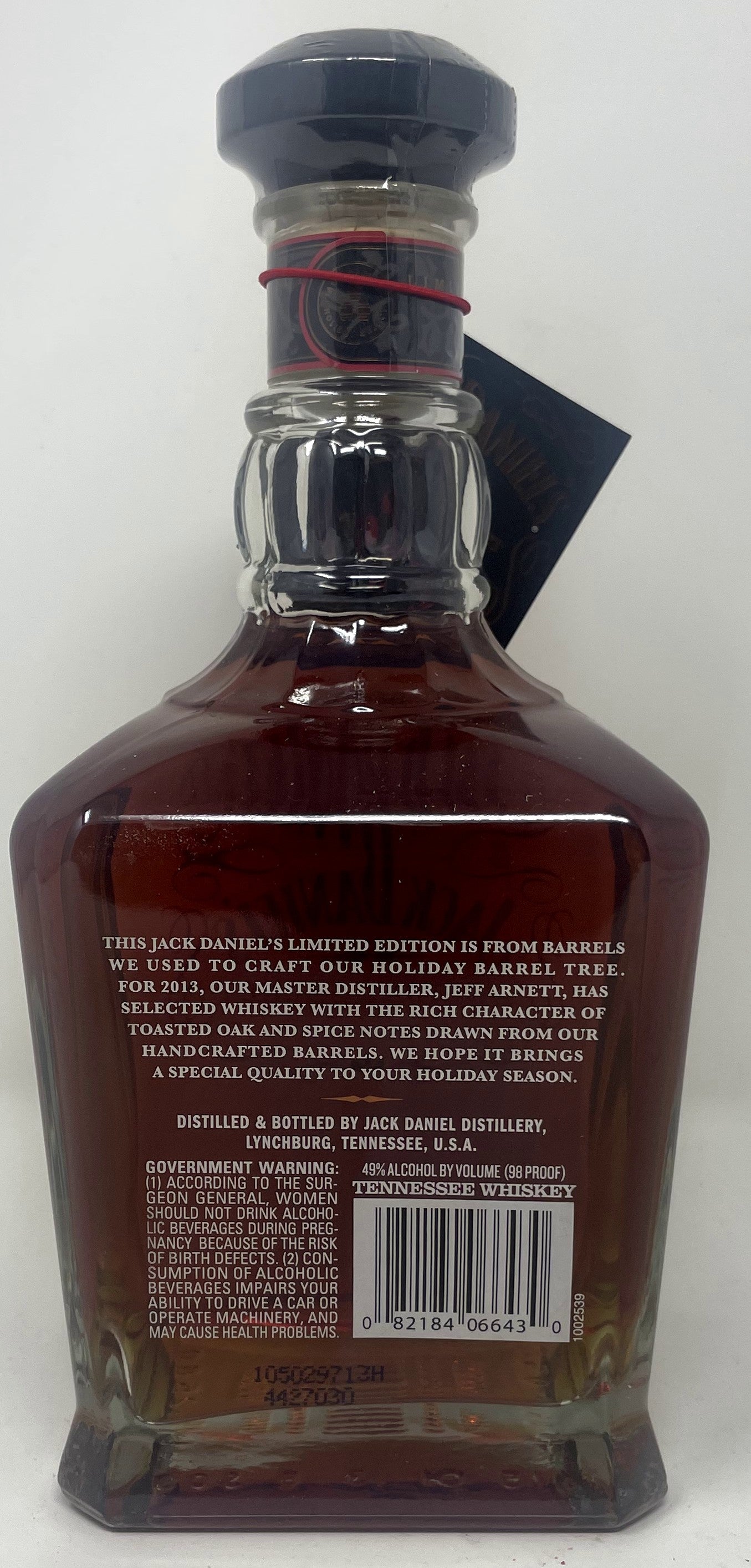 Jack Daniel's Holiday Select 2013 Limited Edition Tennessee Whiskey (750ml)