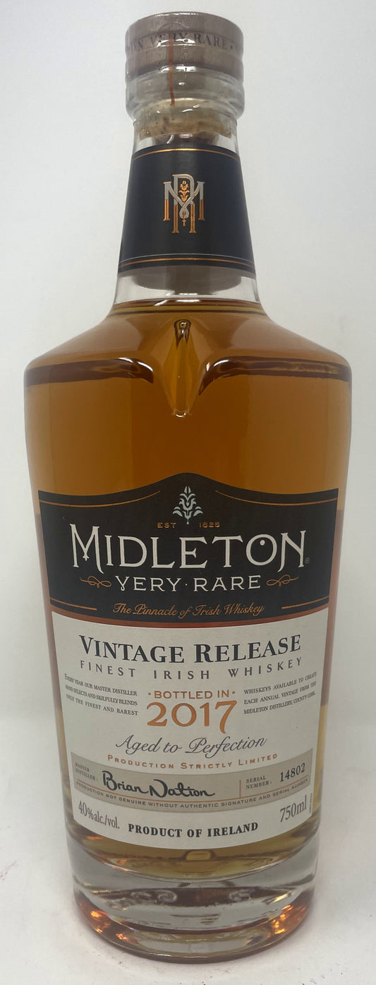 Midleton Very Rare Vintage Release (2017) Irish Whiskey (750ml)
