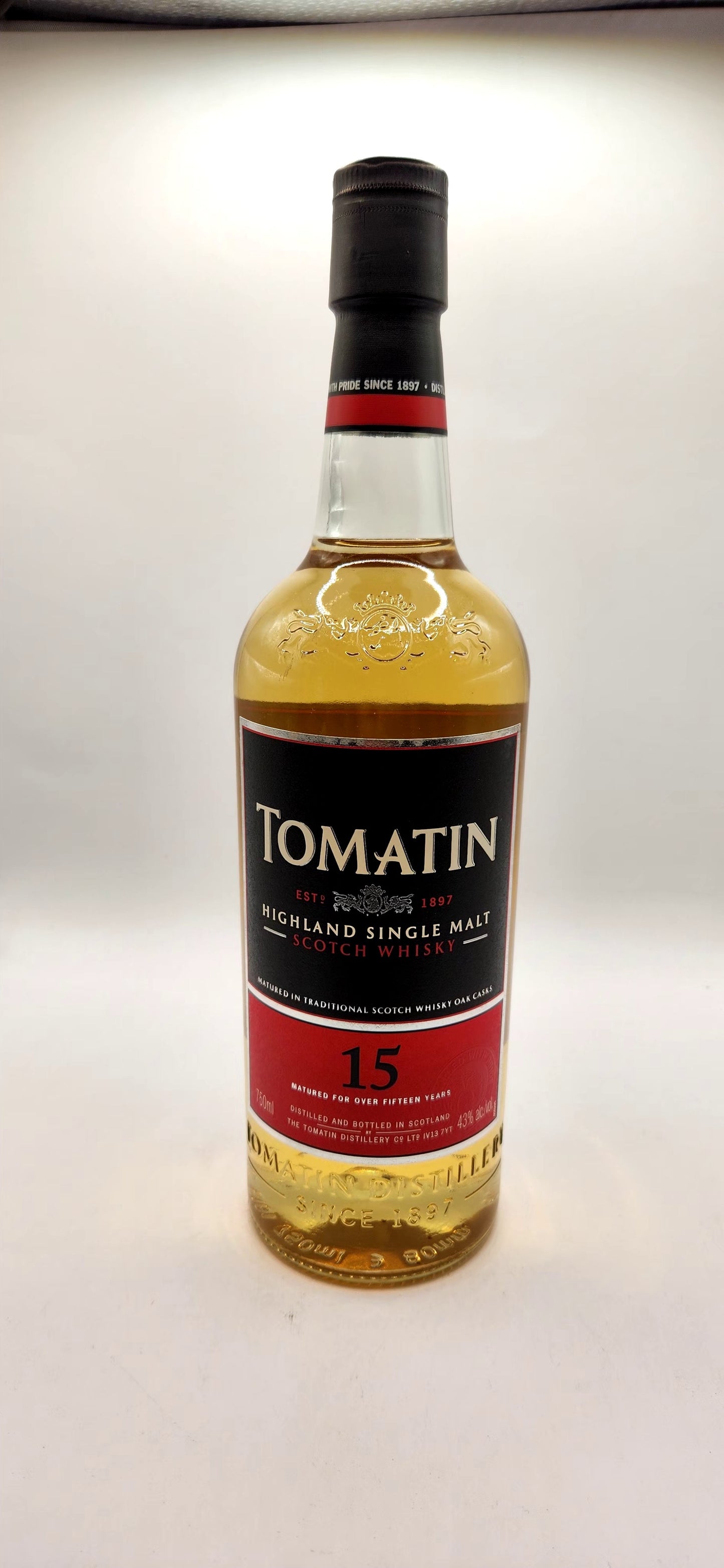 Tomatin 15 Year Highland Single Malt Scotch Whisky
