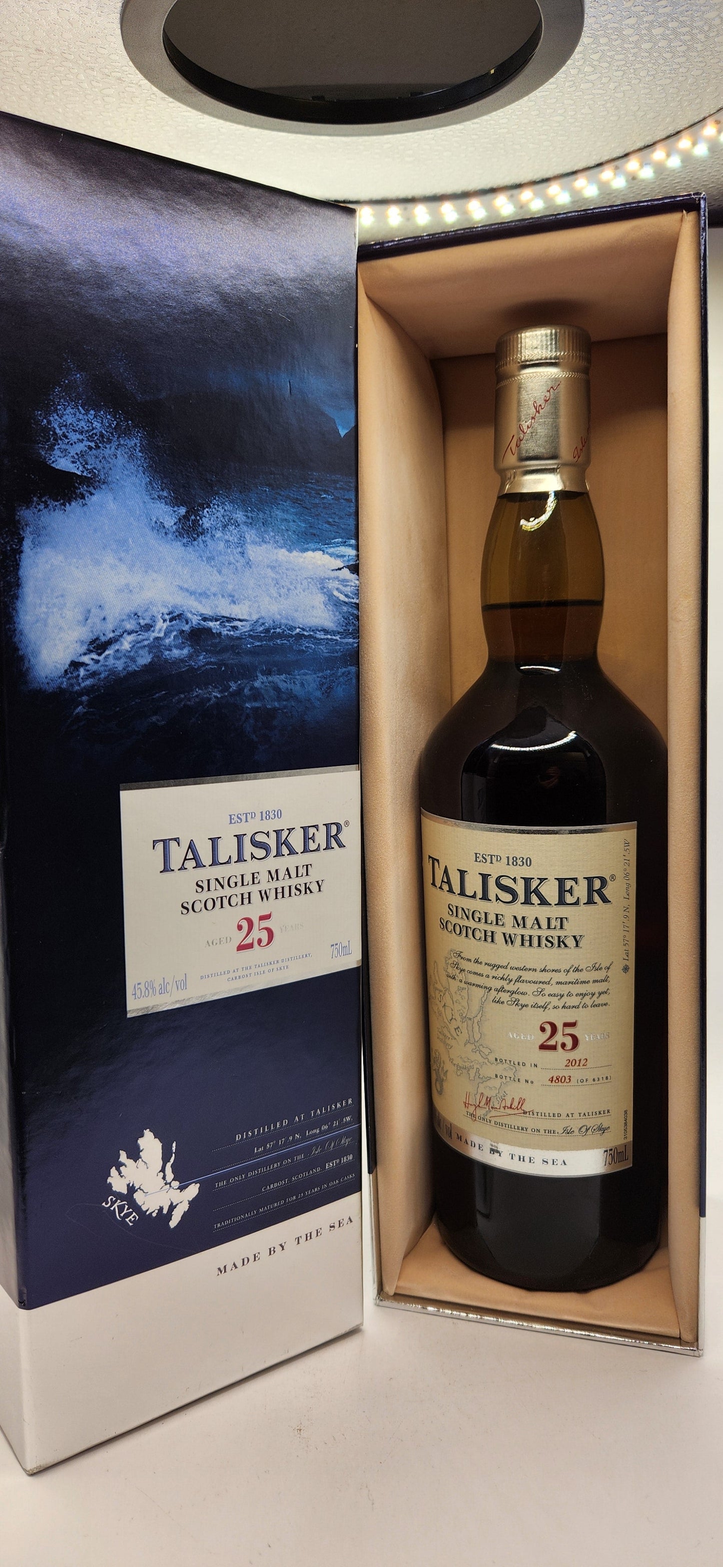 Talisker 25 Year Single Malt Scotch Whisky