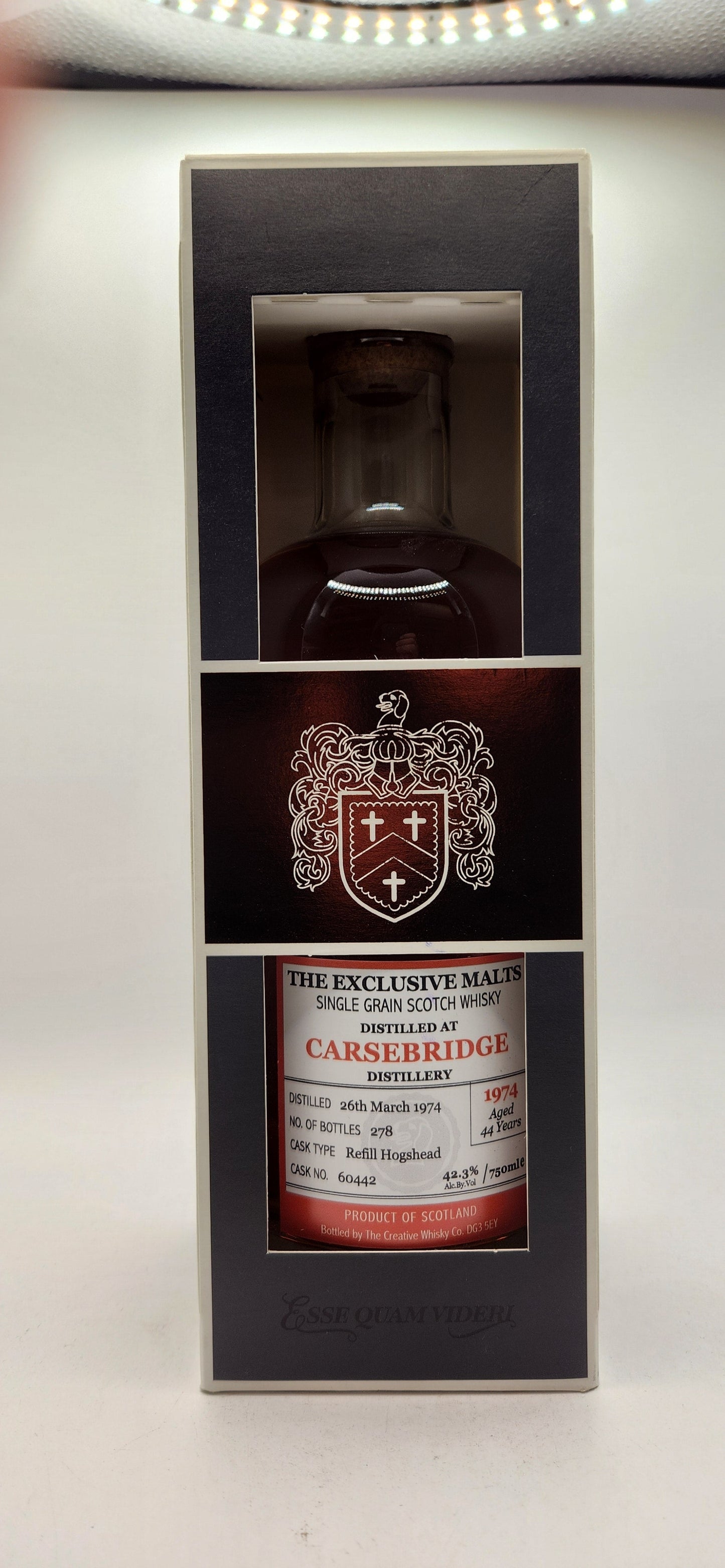 The Exclusive Malts (Carsebridge) 44 Year 1974 Single Grain Scotch Whisky