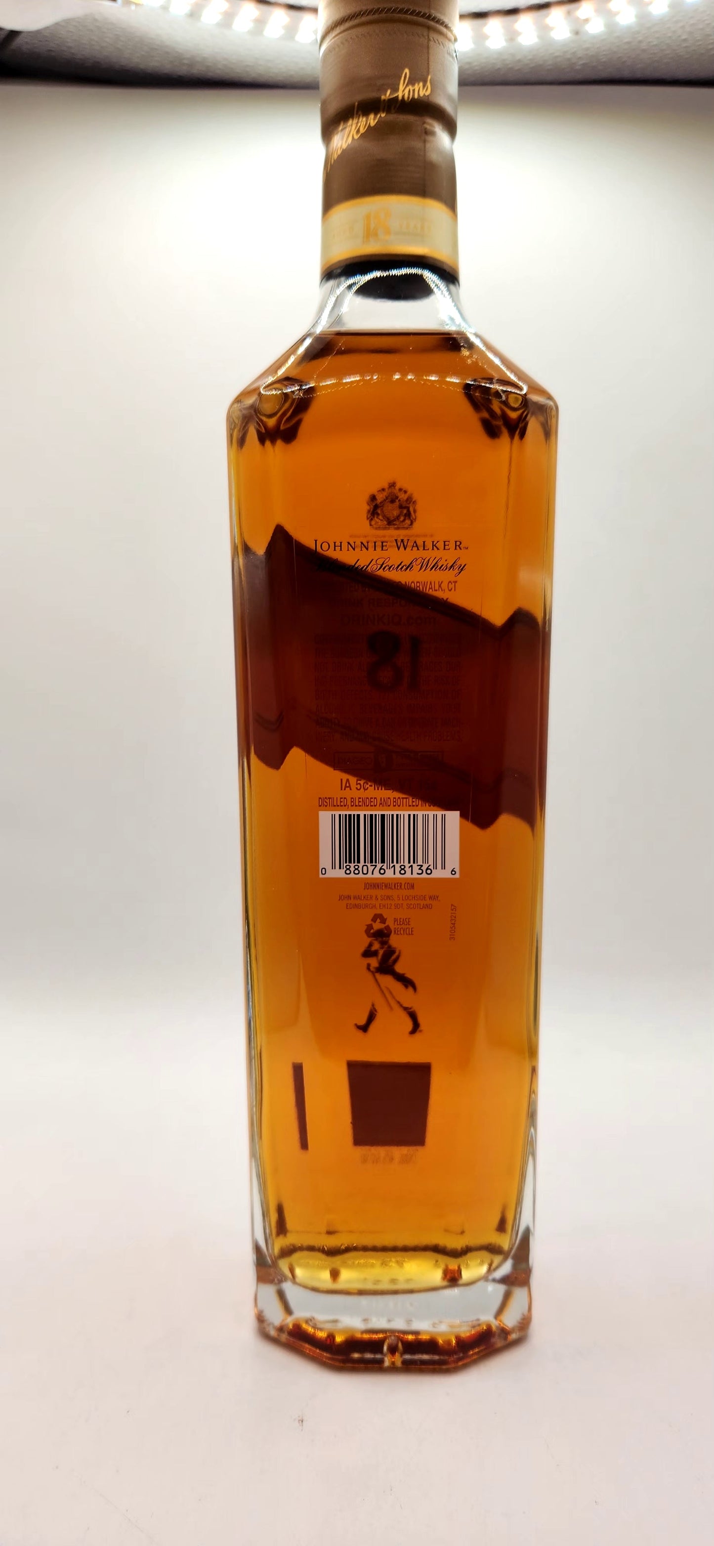 Johnnie Walker 18 Year Ultimate Blended Scotch Whisky