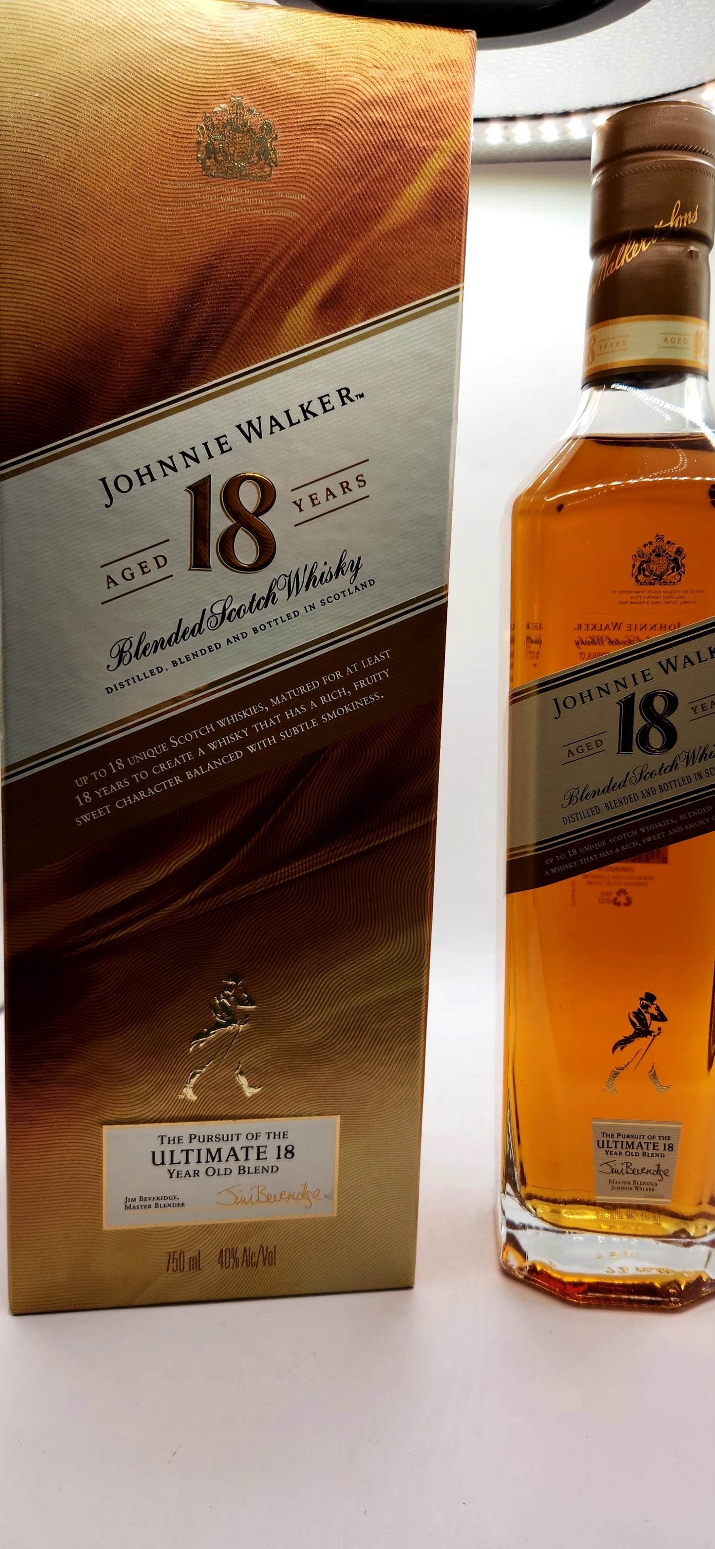 Johnnie Walker 18 Year Ultimate Blended Scotch Whisky