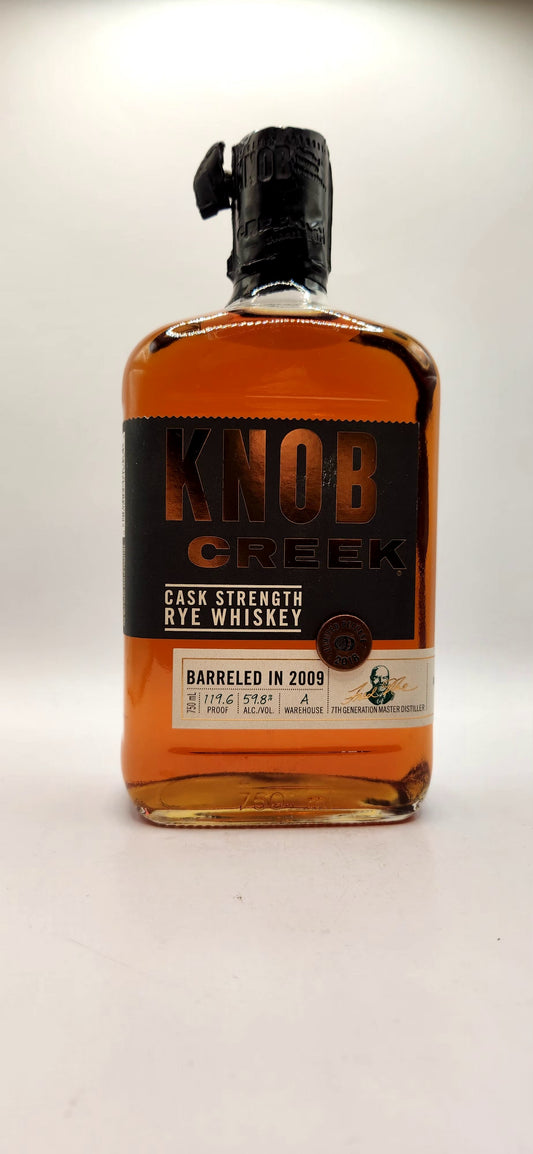 Knob Creek Cask Strength Limited Release 2018 Rye Whiskey