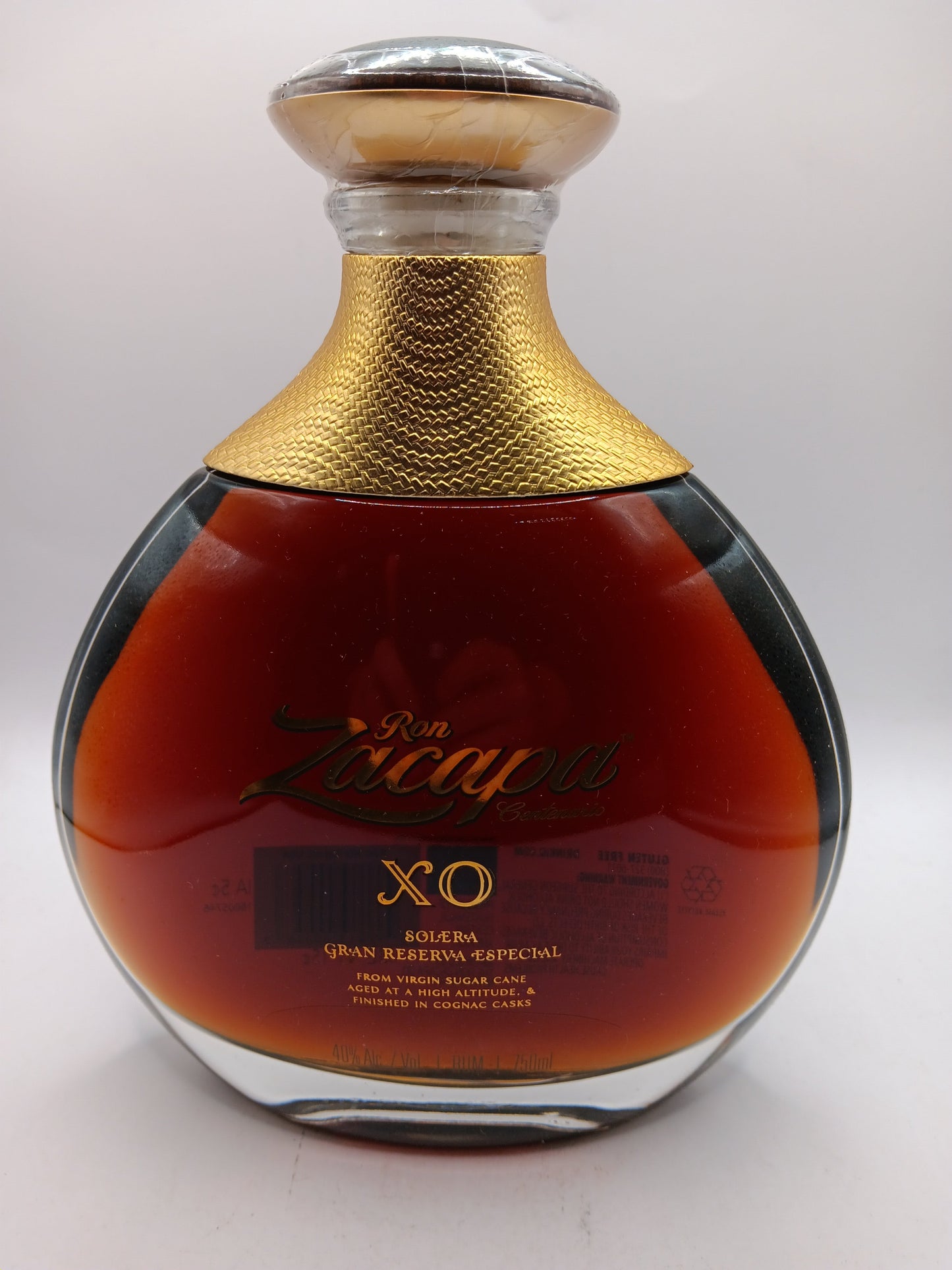 Ron Zacapa Centenario Solera Gran Reserva Especial XO Rum