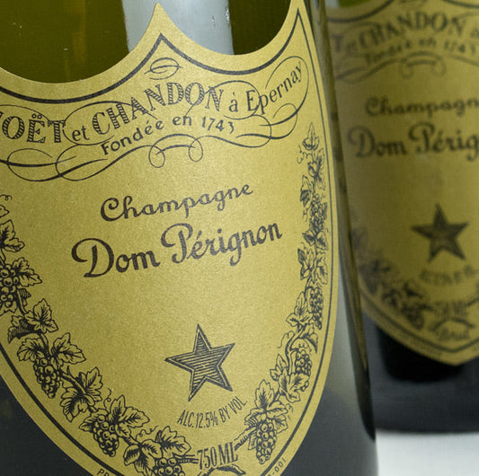 Dom Perignon Rose Jeff Koons Label 2003