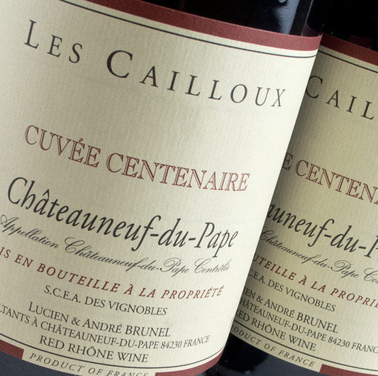 Les Cailloux (Lucien et Andre Brunel) Chateauneuf du Pape 2000