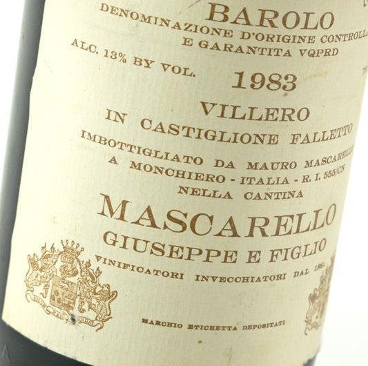 Giuseppe Mascarello Barolo 1947