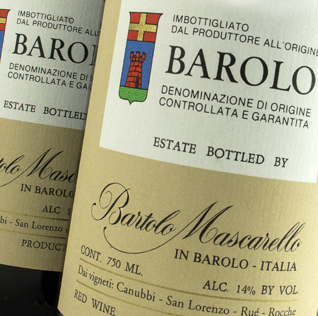 Bartolo Mascarello (Cantina) Barolo 1990 1.5L
