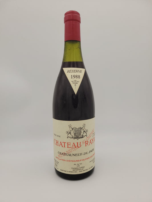 Rayas Chateauneuf du Pape (Reserve) 1988
