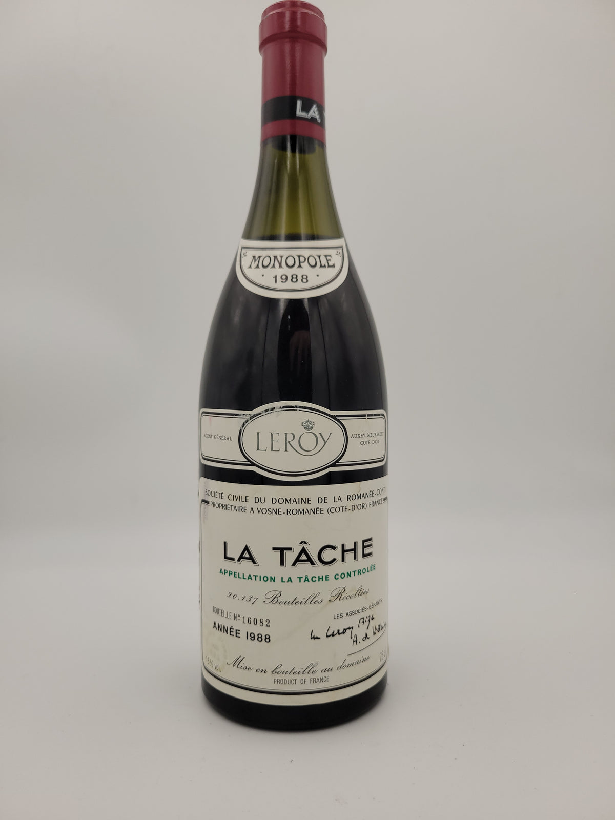 DRC La Tache 1988