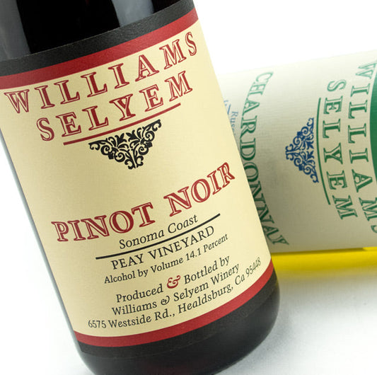 Williams Selyem Pinot Noir Sonoma County 2007